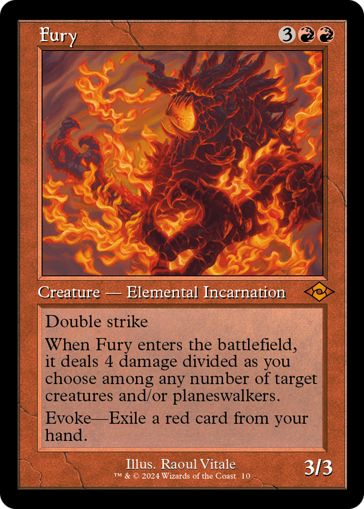 Fury (Retro) (010) Foil - Modern Horizons 2 Timeshifts