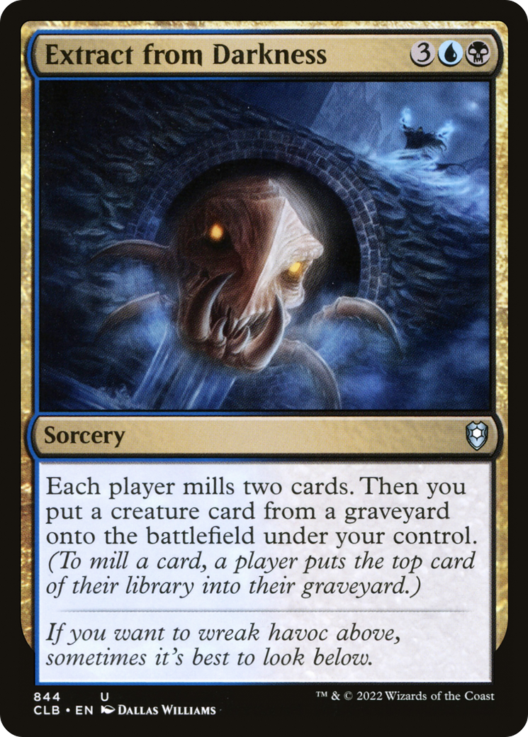 Extract from Darkness (844) - Commander Legends: Battle for Baldur's Gate