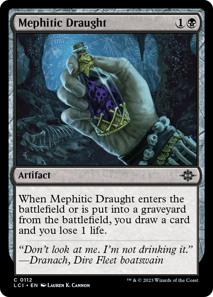 Mephitic Draught (112) Foil - The Lost Caverns of Ixalan