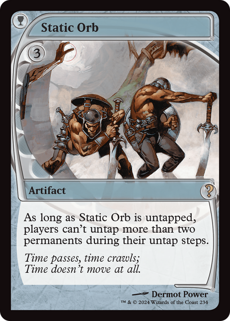 Static Orb (Future Sight) (234) Foil - Mystery Booster 2