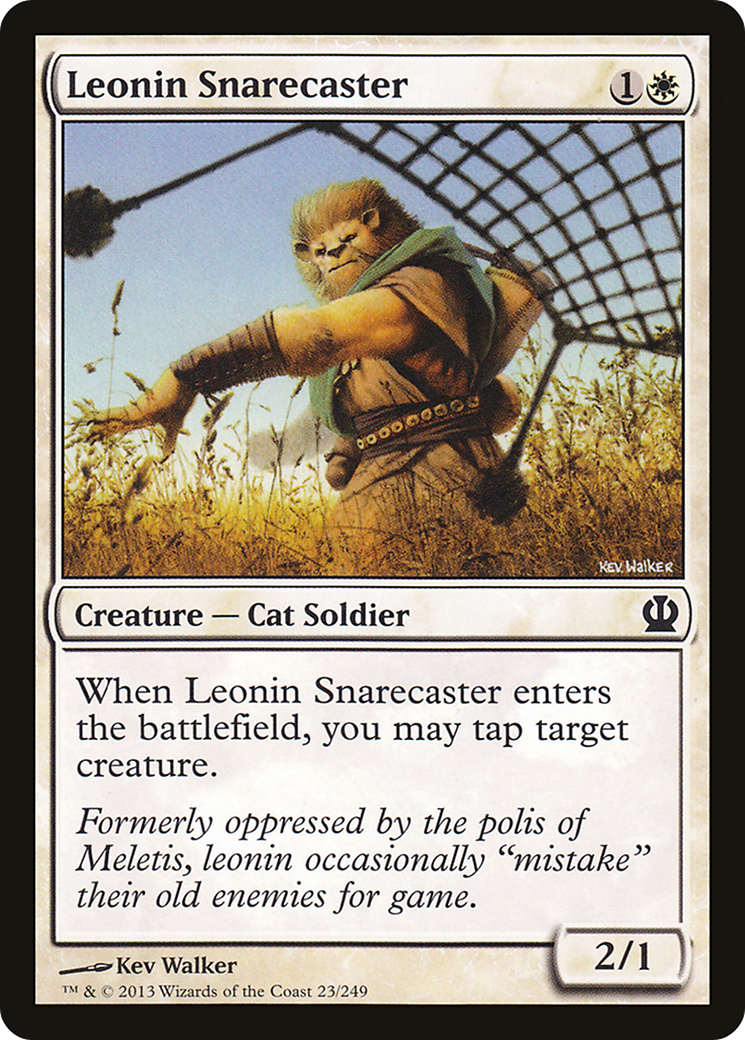 Leonin Snarecaster (023) - Theros