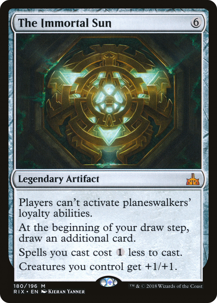 The Immortal Sun (180) Foil - Rivals of Ixalan