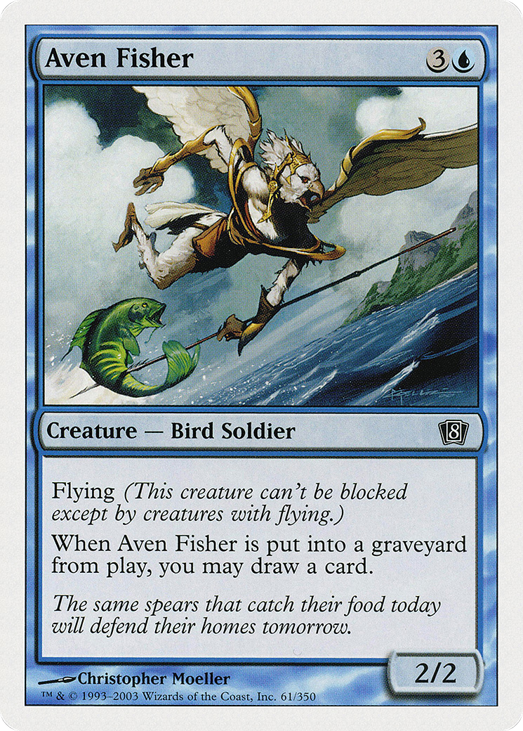 Aven Fisher (061) Foil - Eighth Edition