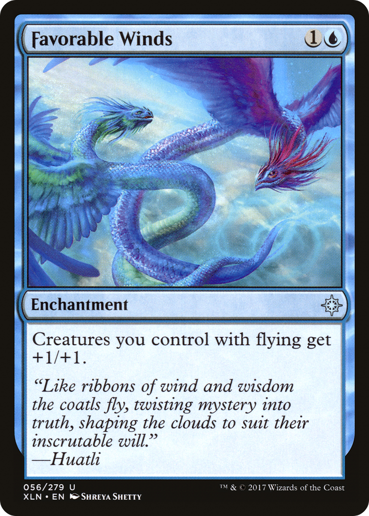 Favorable Winds (056) Foil - Ixalan