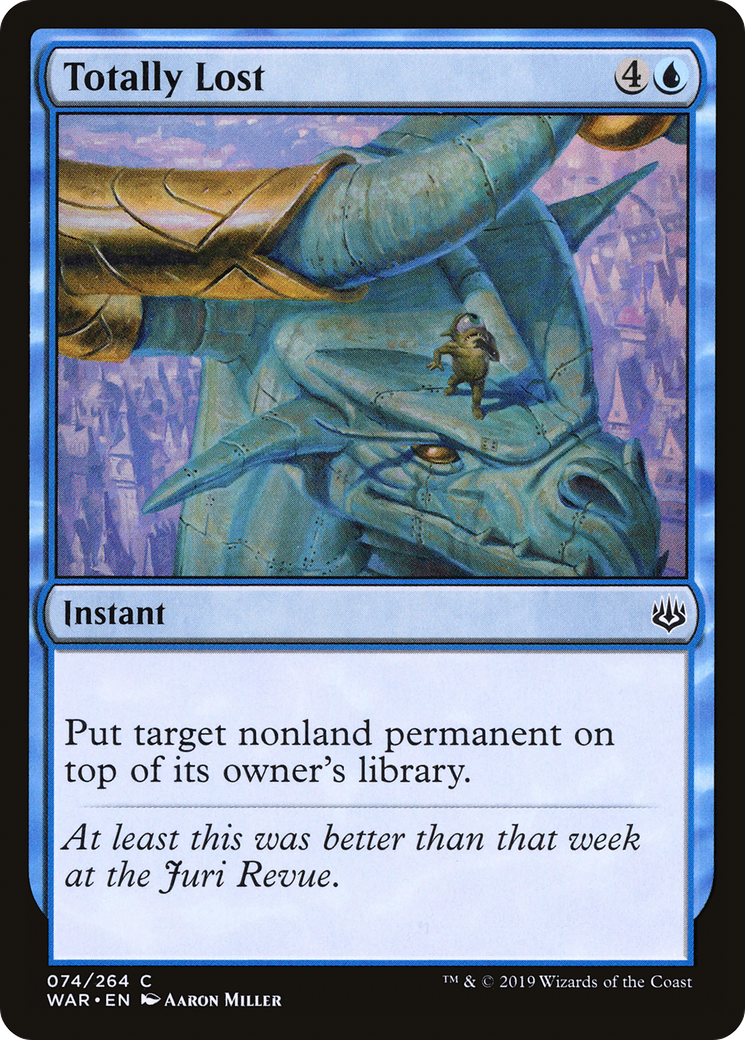 Totally Lost (074) Foil - War of the Spark