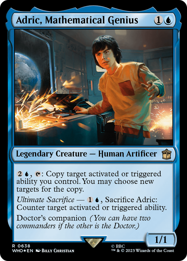 Adric, Mathematical Genius (638) Surge Foil - Doctor Who