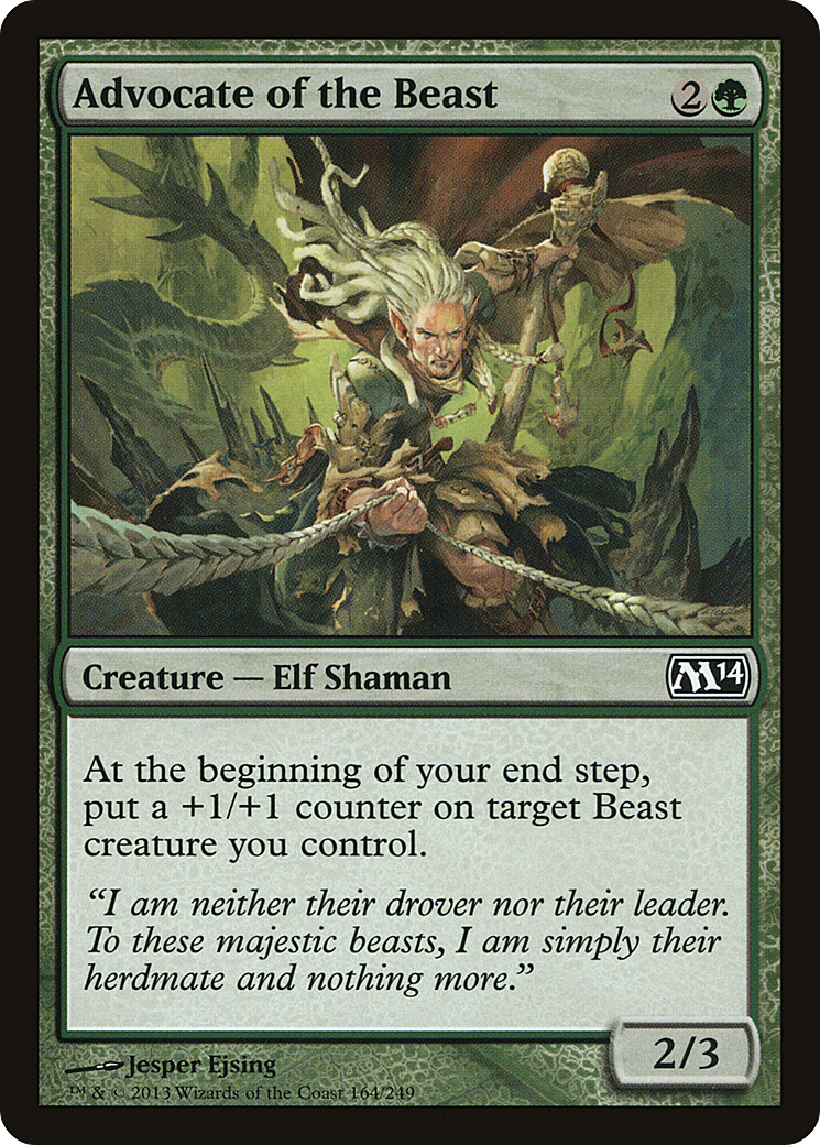 Advocate of the Beast (164) Foil - Magic 2014