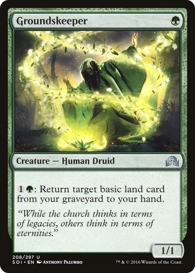 Groundskeeper (208) - Shadows over Innistrad