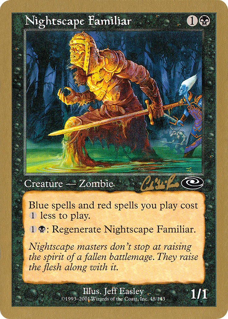 Nightscape Familiar - 2002 Carlos Romao (PLS) (Retro) - World Championship Decks 2002