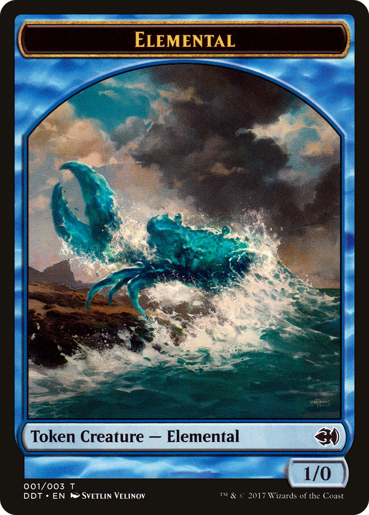 Elemental Token (001) - Duel Decks: Merfolk vs. Goblins Tokens