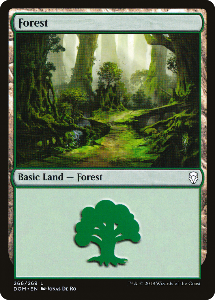 Forest (266) - Dominaria