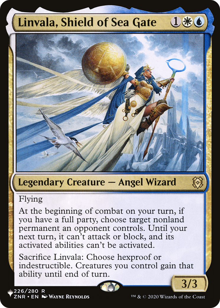 Linvala, Shield of Sea Gate (ZNR-226) - The List