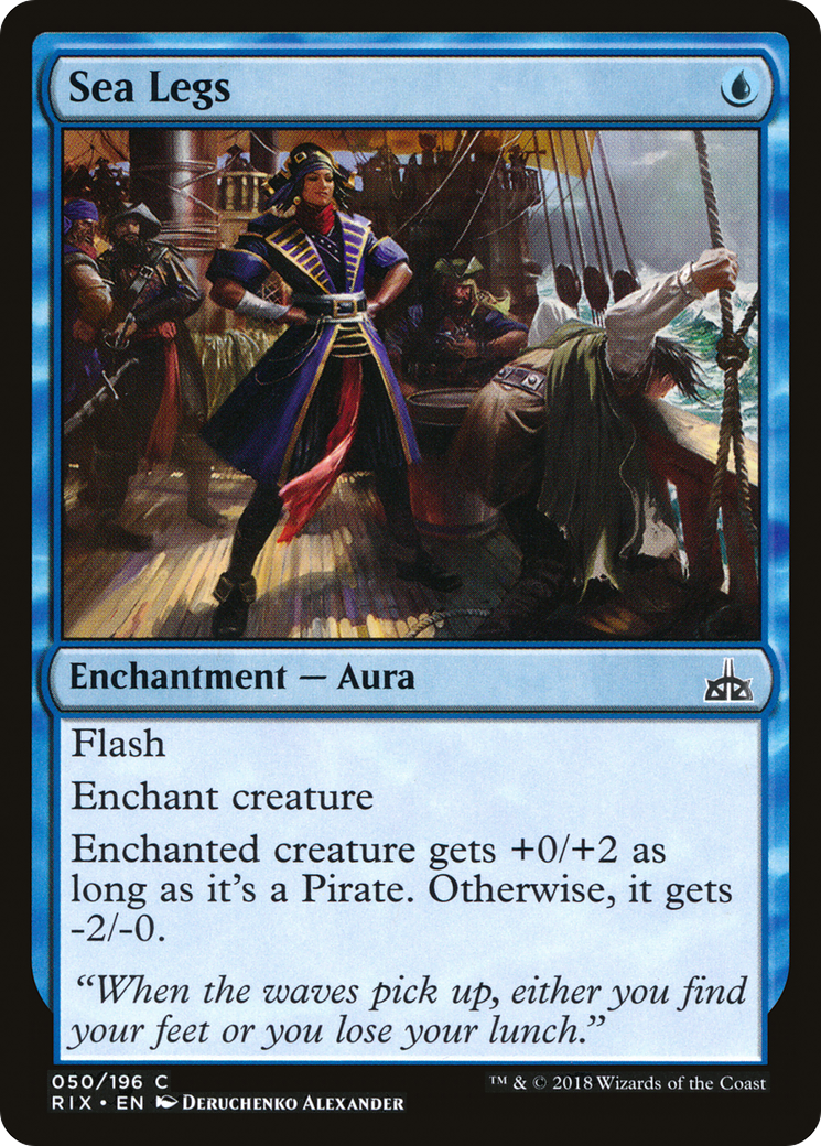 Sea Legs (050) Foil - Rivals of Ixalan