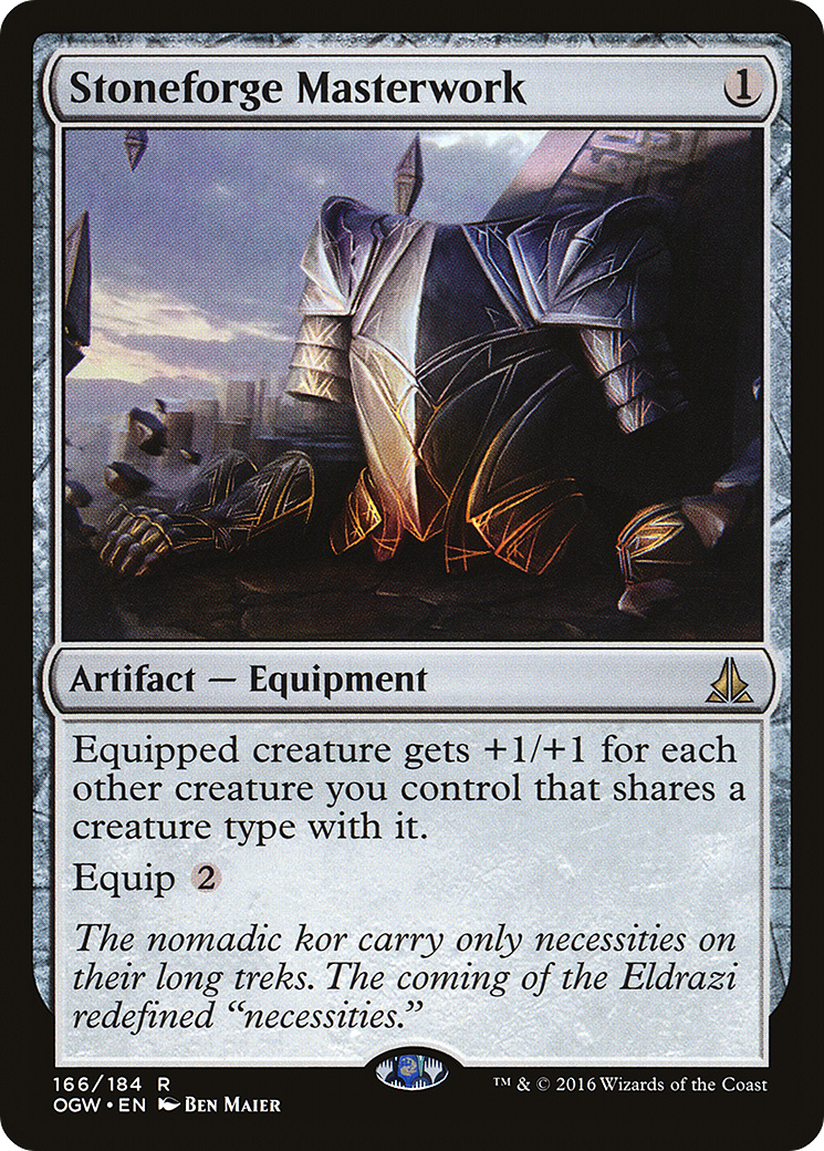Stoneforge Masterwork (166) Foil - Oath of the Gatewatch