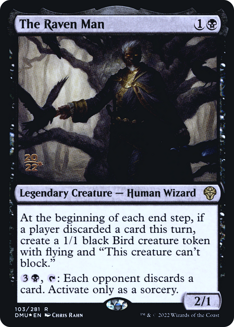 The Raven Man (103s) Foil - Dominaria United Promos