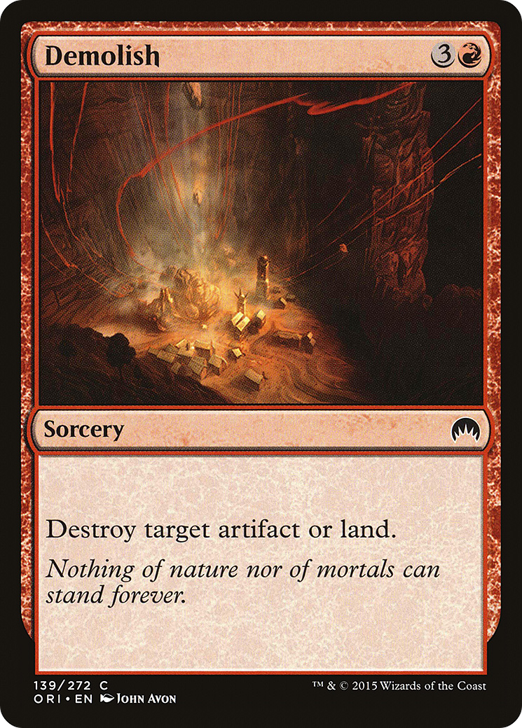 Demolish (139) - Magic Origins
