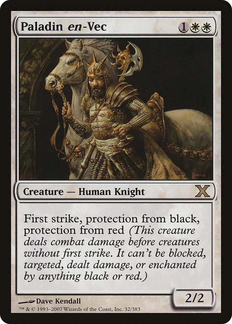 Paladin en-Vec (032) - Tenth Edition