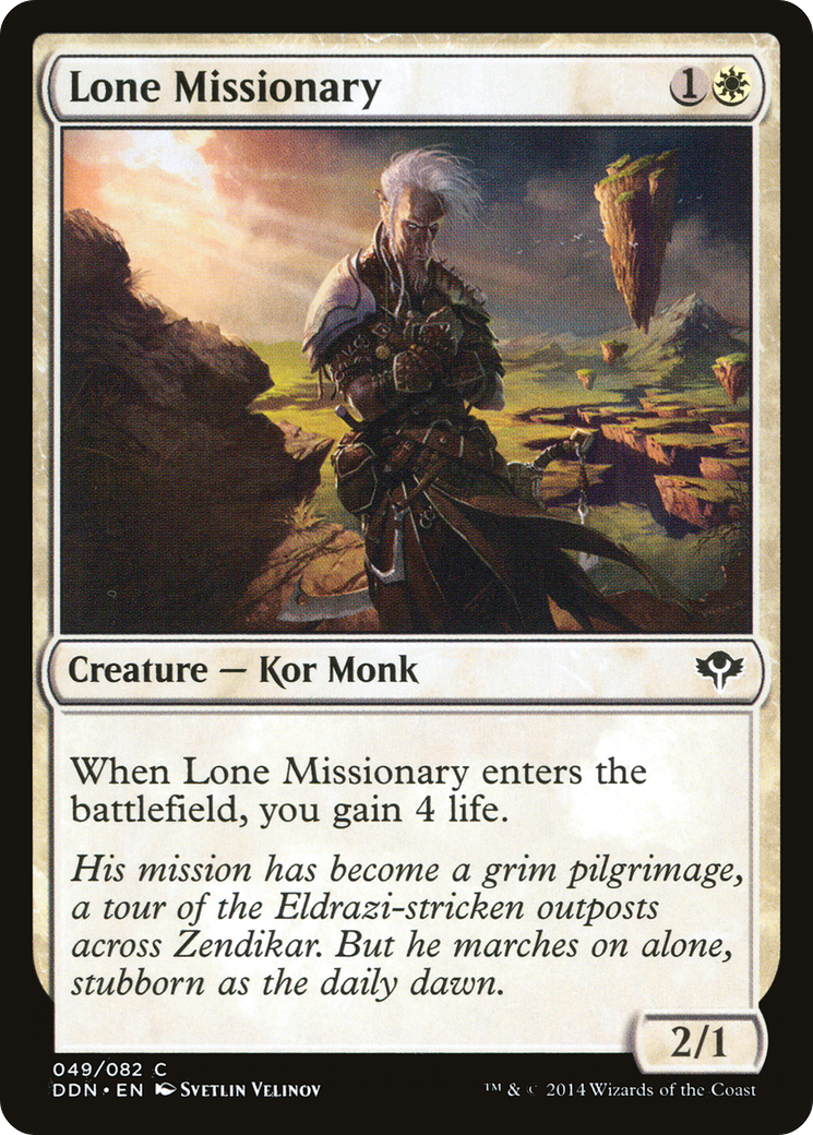 Lone Missionary (049) - Duel Decks: Speed vs. Cunning