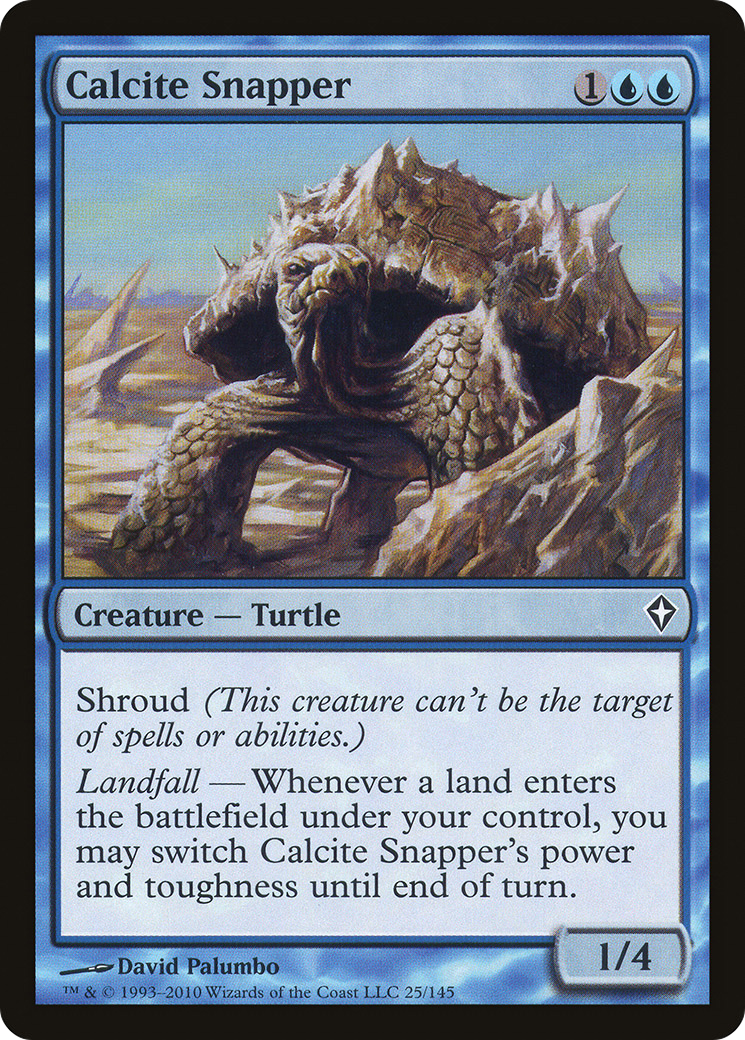 Calcite Snapper (025) Foil - Worldwake
