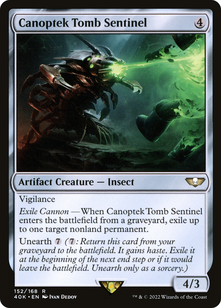 Canoptek Tomb Sentinel (152) - Warhammer 40,000 Commander