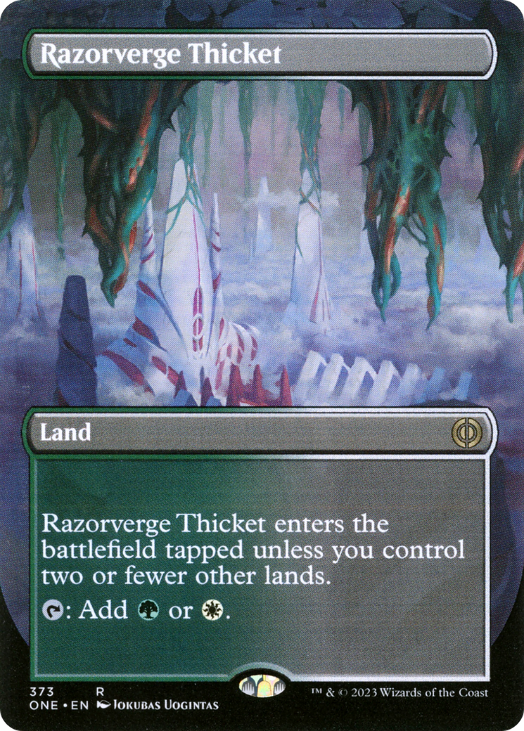 Razorverge Thicket (373) - Phyrexia: All Will Be One