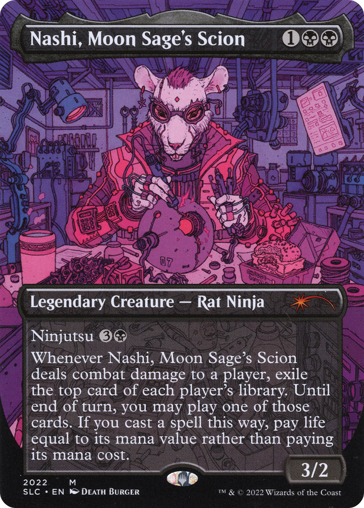 Nashi, Moon Sage's Scion (2022) - Secret Lair Countdown Kit