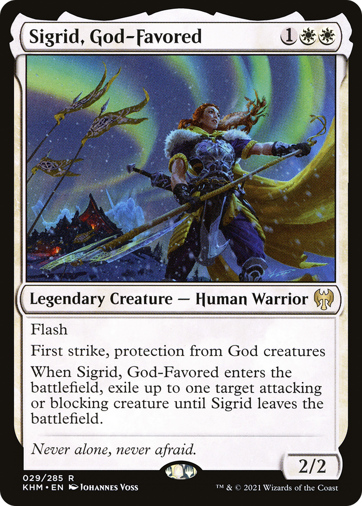 Sigrid, God-Favored (029) - Kaldheim