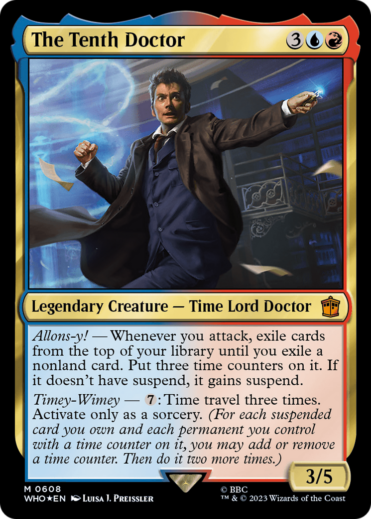 The Tenth Doctor (608) Foil - Doctor Who