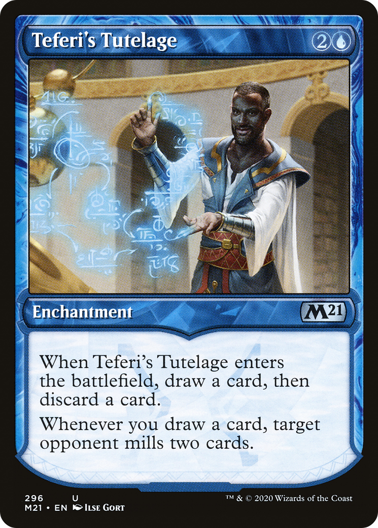 Teferi's Tutelage (Showcase) (296) Foil - Core Set 2021