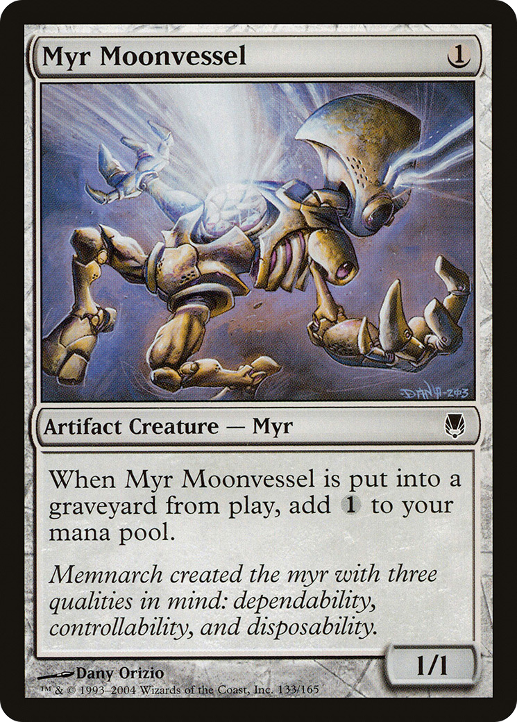 Myr Moonvessel (133) Foil - Darksteel