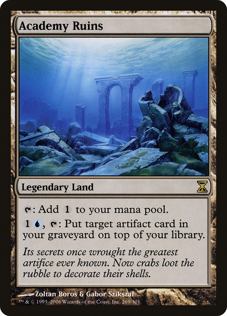 Academy Ruins (269) Foil - Time Spiral