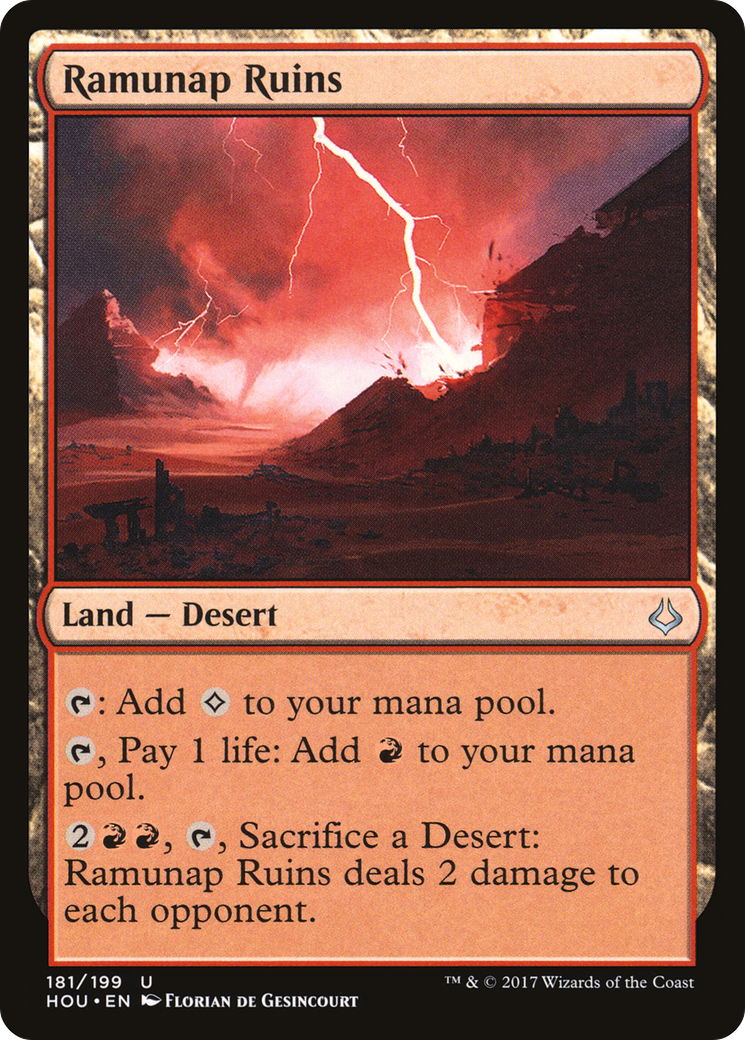 Ramunap Ruins (181) Foil - Hour of Devastation