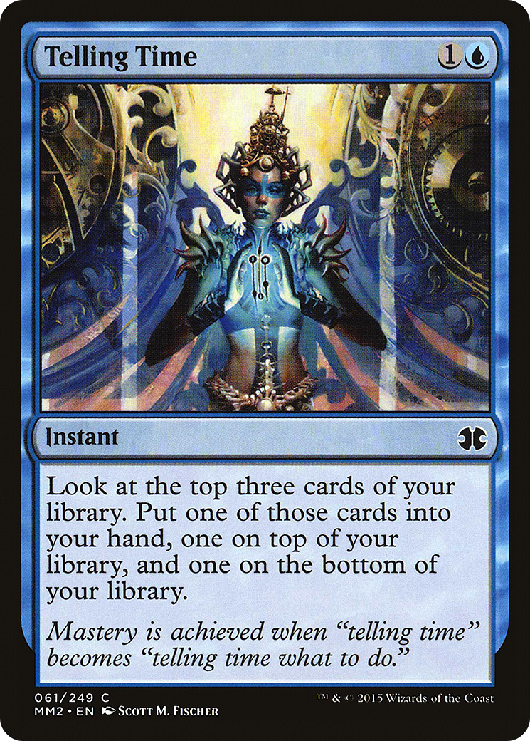 Telling Time (061) Foil - Modern Masters 2015