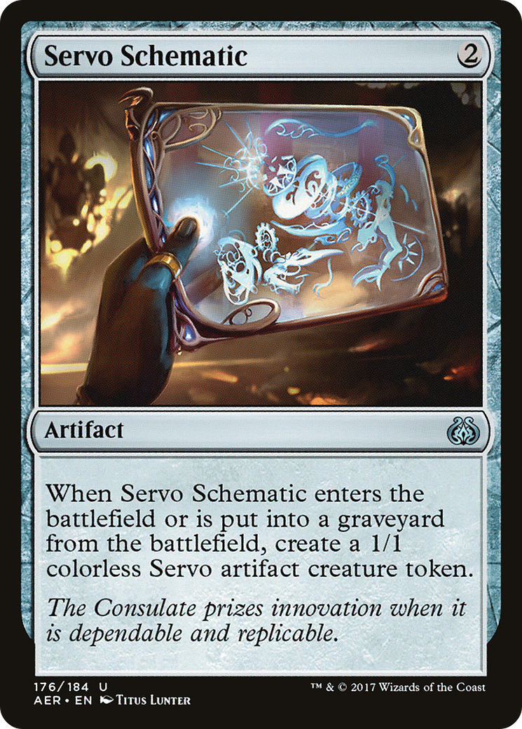 Servo Schematic (176) - Aether Revolt