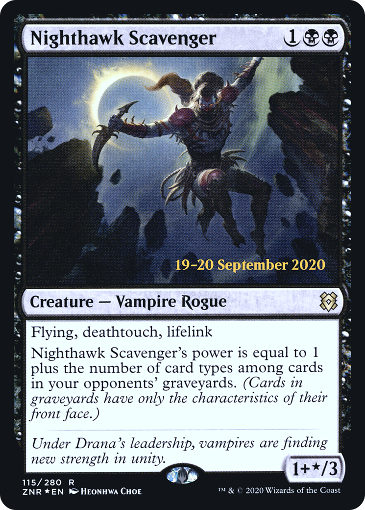 Nighthawk Scavenger (115) Foil - Zendikar Rising Promos