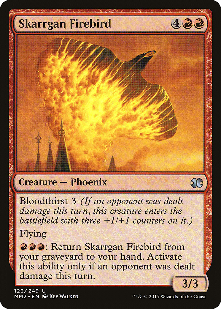 Skarrgan Firebird (123) Foil - Modern Masters 2015