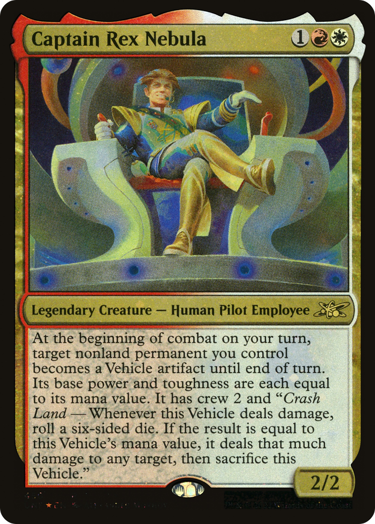 Captain Rex Nebula (450) Foil - Unfinity