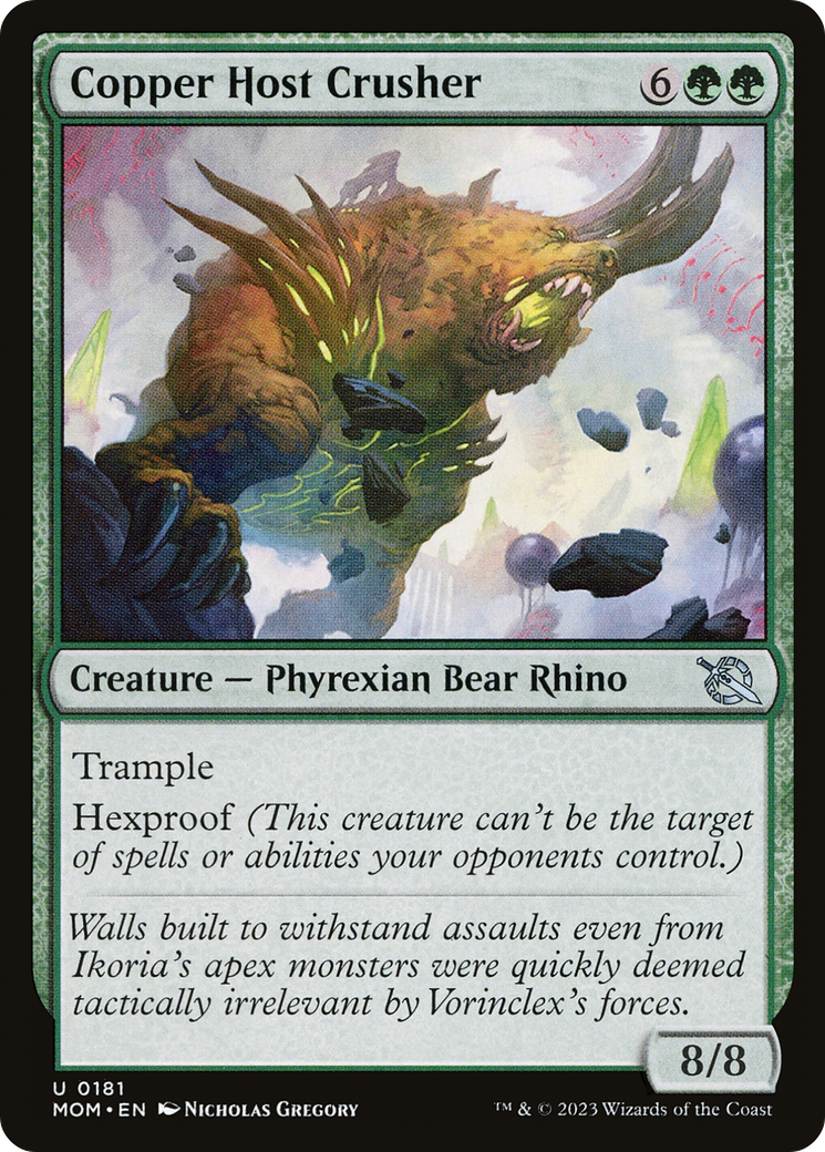 Copper Host Crusher (181) Foil - March of the Machine