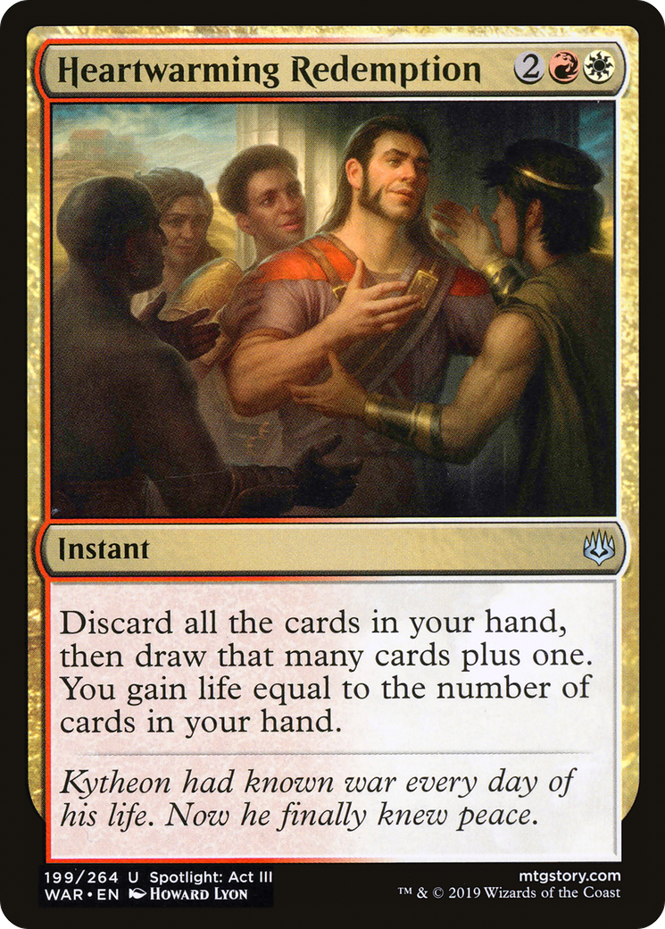 Heartwarming Redemption (199) Foil - War of the Spark
