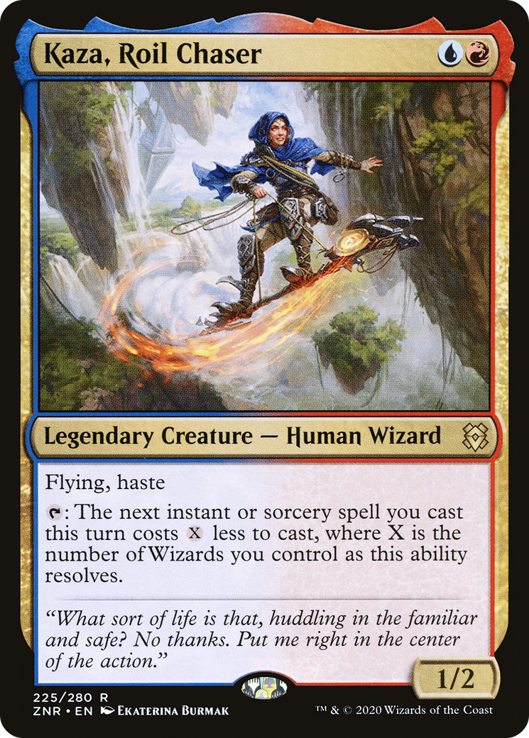 Kaza, Roil Chaser (225) Foil - Zendikar Rising