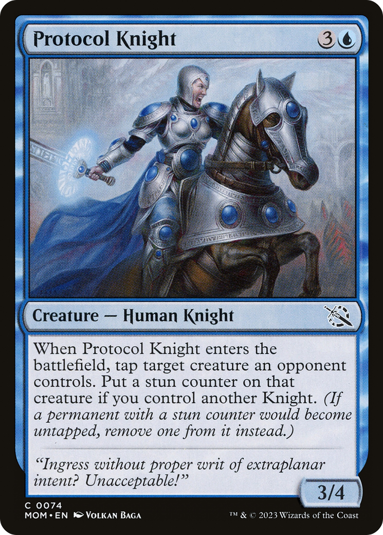 Protocol Knight (074) - March of the Machine