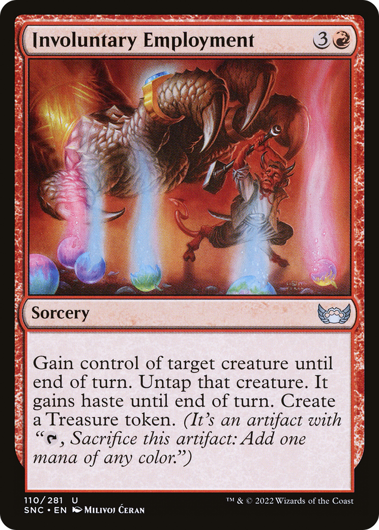Involuntary Employment (110) Foil - Streets of New Capenna