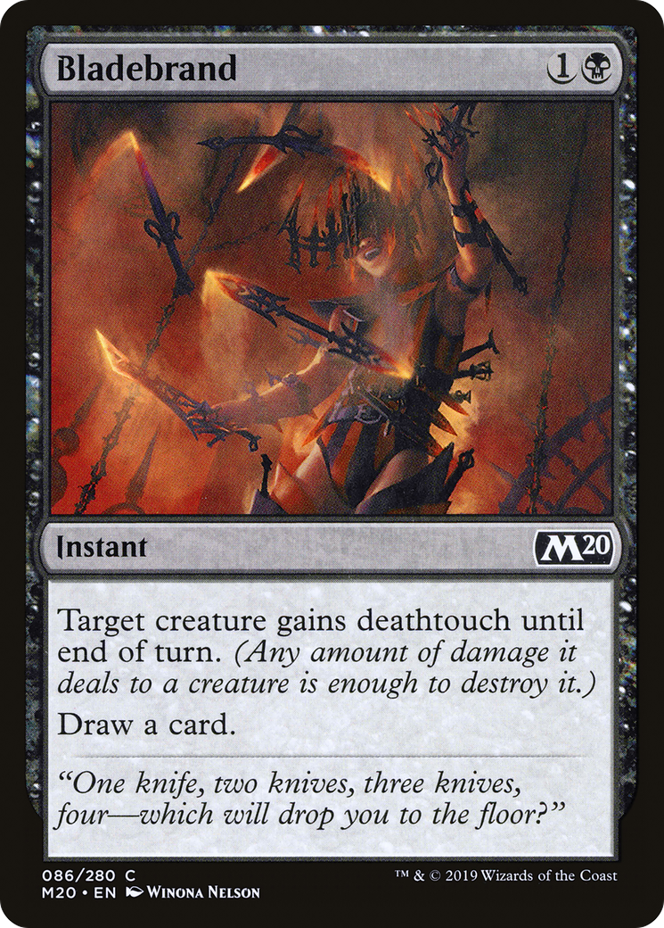 Bladebrand (086) Foil - Core Set 2020
