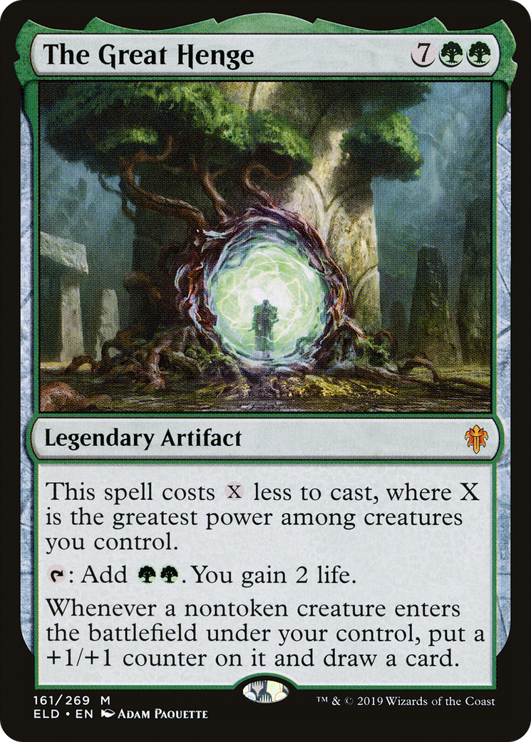 The Great Henge (161) Foil - Throne of Eldraine