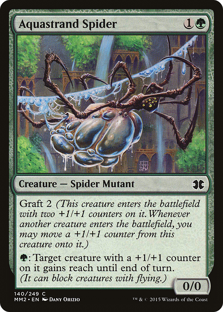 Aquastrand Spider (140) Foil - Modern Masters 2015
