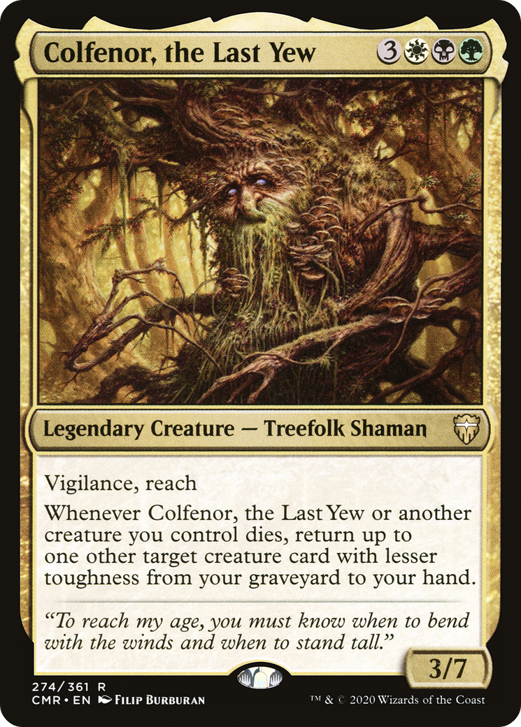 Colfenor, the Last Yew (274) Foil - Commander Legends