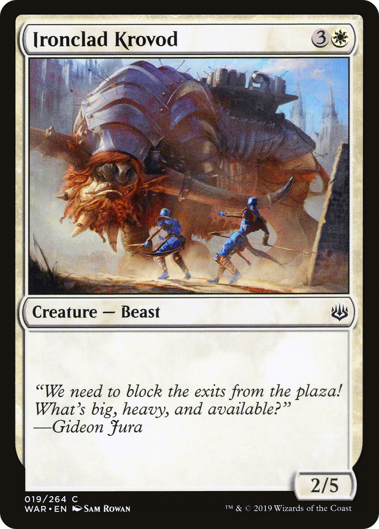 Ironclad Krovod (019) - War of the Spark