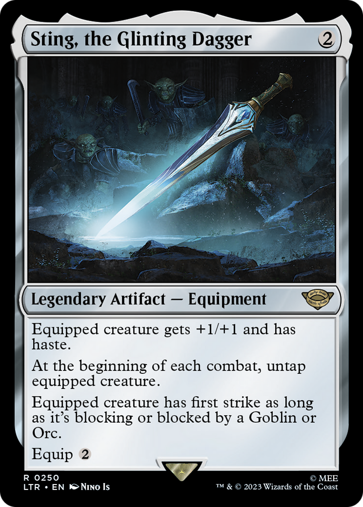 Sting, the Glinting Dagger (250) - The Lord of the Rings: Tales of Middle-earth