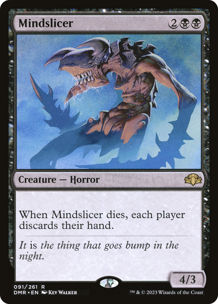 Mindslicer (091) Foil - Dominaria Remastered