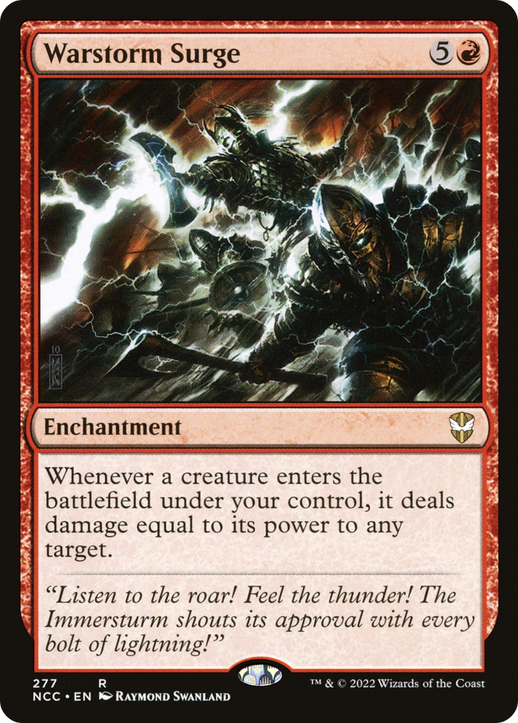 Warstorm Surge (277) - New Capenna Commander